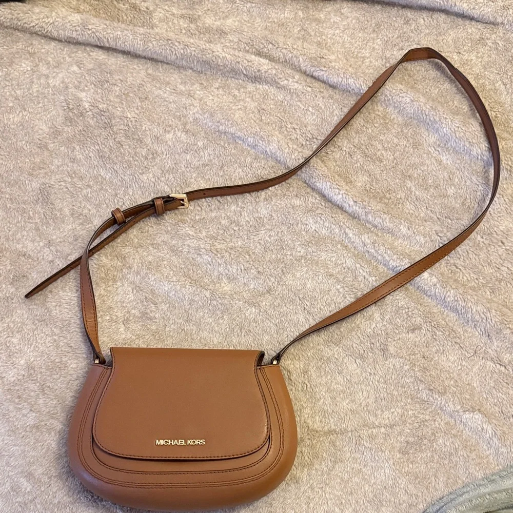 Michael Kors Tan Crossbody Bag